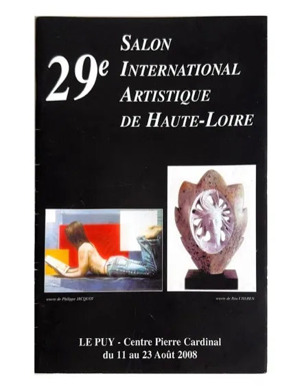Affiche de l'exposition Salon International Artistique, Le Puy-en-Velay (2008), Régine Gardan
