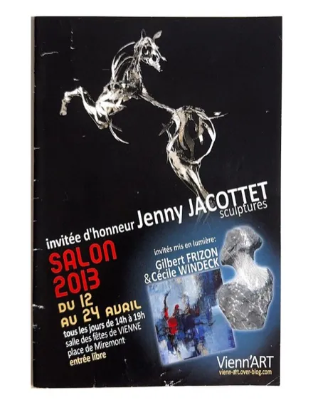 Affiche de l'exposition Viennart (2013), Régine Gardan