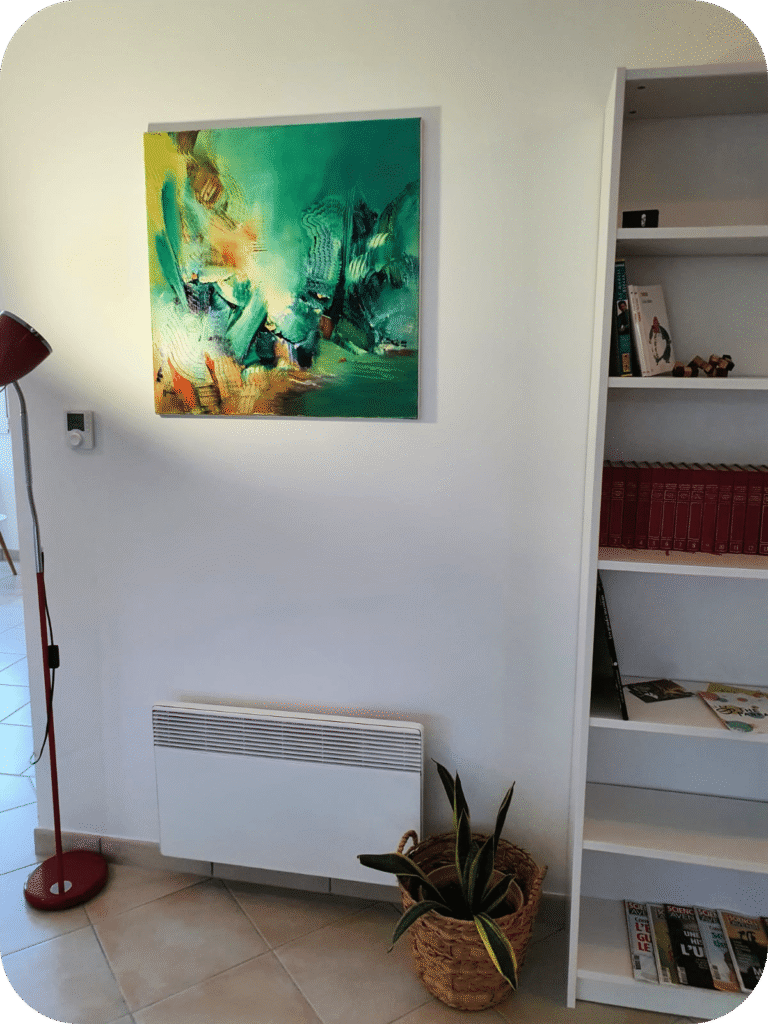 tableaux abstrait colores