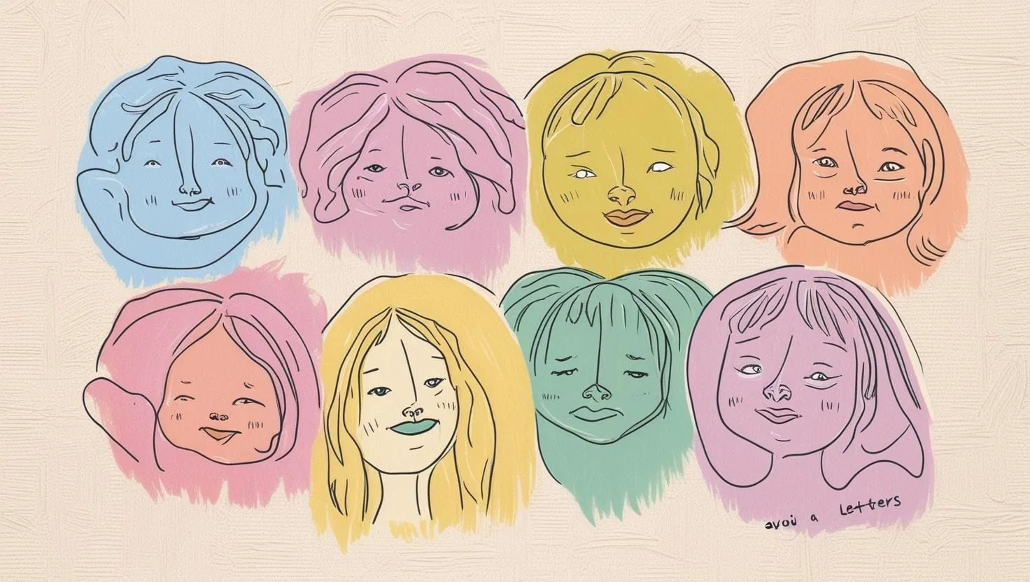 Toiles abstraites colorées illustrant la personnalité des couleurs en peinture abstraite