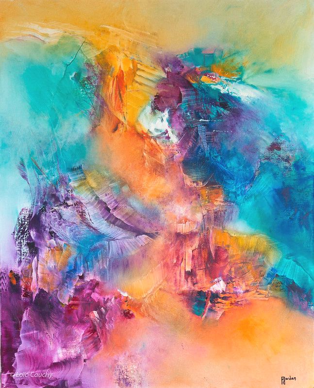 Tableau Abstrait Multicolore 221 “Nirvana”