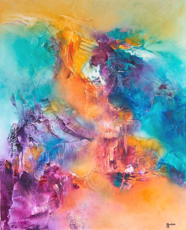 Tableau Abstrait Multicolore 221 “Nirvana”